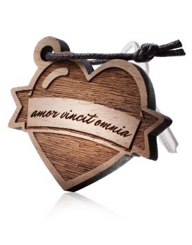 Schlüsselanhänger aus Holz Modell: LOVE TATTOO